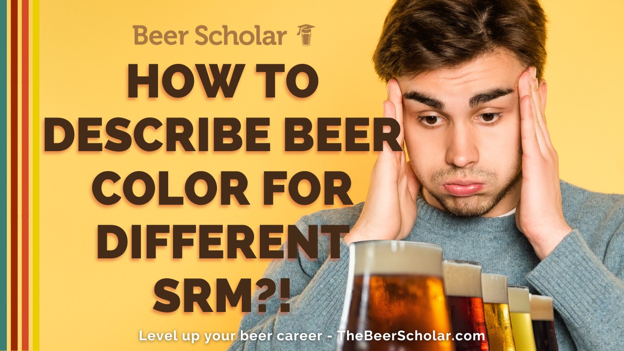 How to describe beer color for SRM